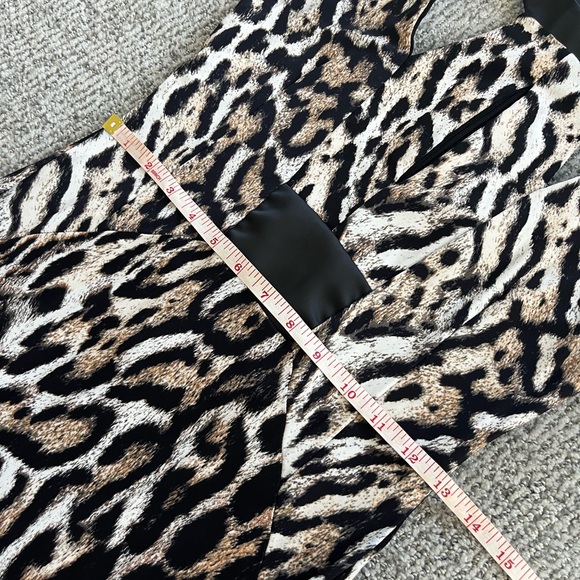 Just Cavalli Leopard Long Formal Dress Size L - Picture 13 of 14